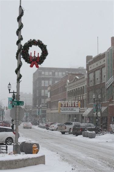 Downtown in Winter