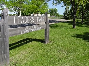 Leaders Park Sign