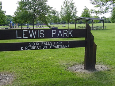 Lewis Park Sign