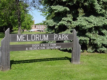 Meldrum Park Sign