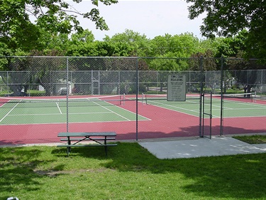 Menlo Park Tennis Court