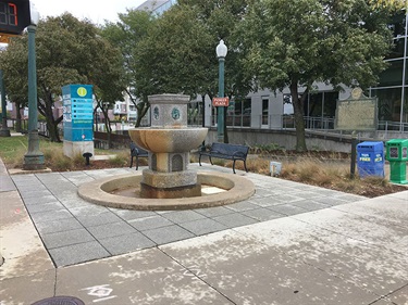 Pioneer Plaza Fountain
