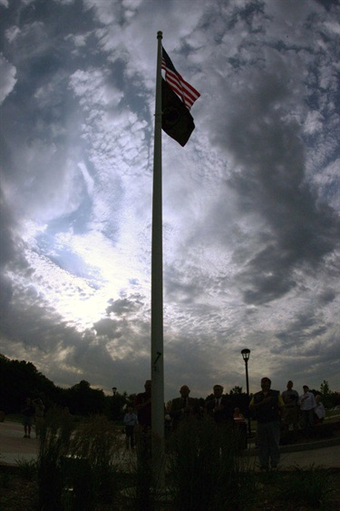 Veterans' Memorial Park American & POWFlag