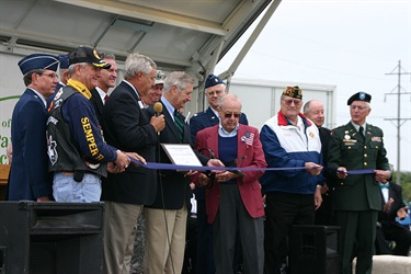 Veterans' Memorial Park Ribbon Cutting