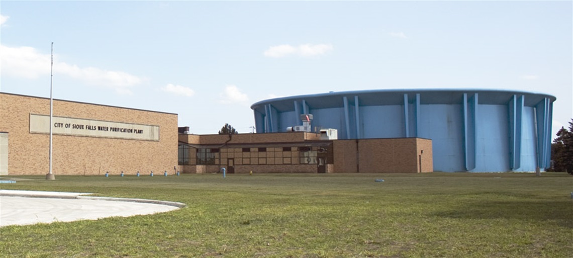 Photo of the Water Purification Plant in Sioux Falls