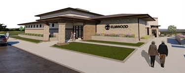 Elmwood Clubhouse Rendering Front Entrance