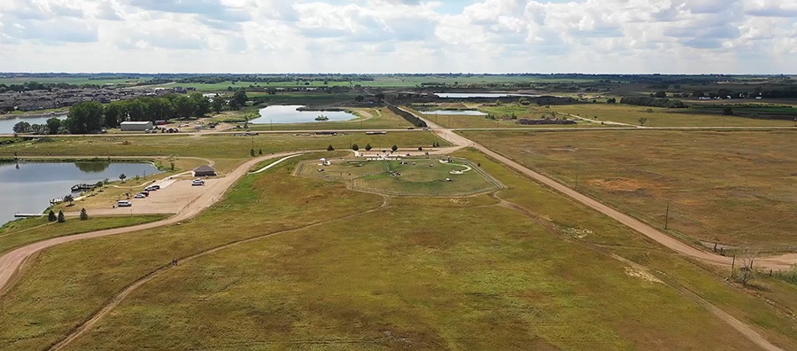 Aerial photo of Family Park