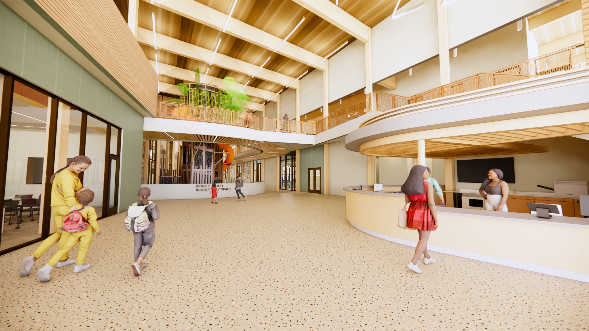 Concept of main play area