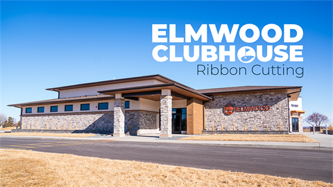Elmwood Ribbon Cutting image of the clubhouse