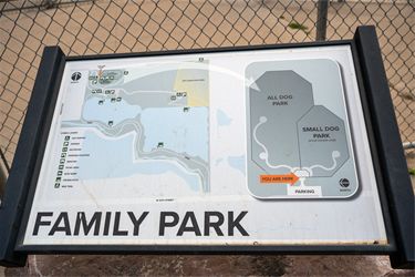 Family Park Sign Map