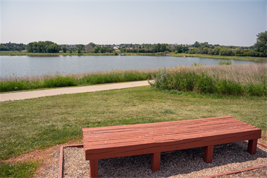 Family Park Bench & View