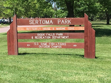 Sertoma Park Sign