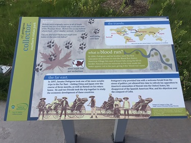 Southern Vistas Park Historical Sign 2