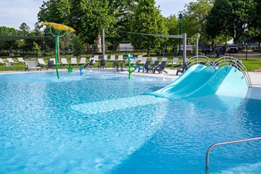 Wading Pool Slides