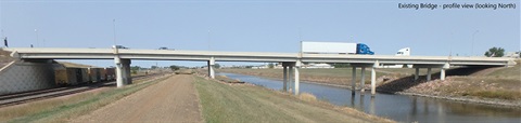 Existing Bridge Profile North