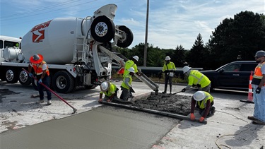 Full depth concrete repairs