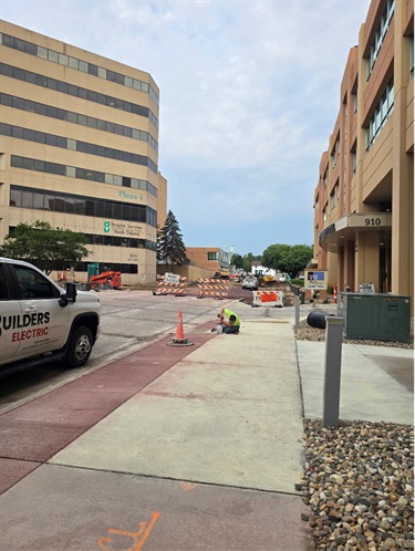 Pedestrian Signal Crossing installation