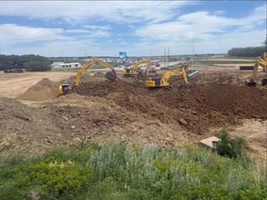 Arrowhead water main installation
