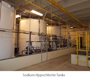 Sodium Hypochlorite Tanks