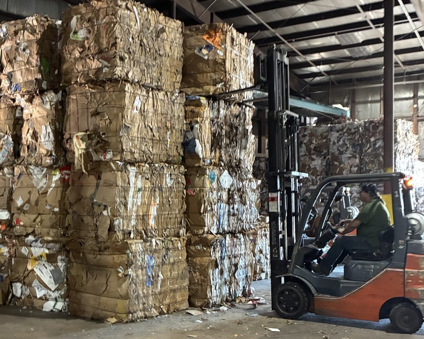 Cardboard Bales