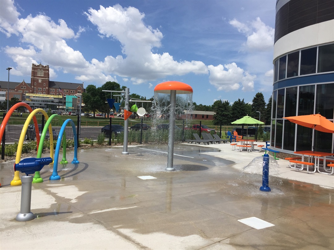 Splash Pad and Outdoor Sun Deck City of Sioux Falls