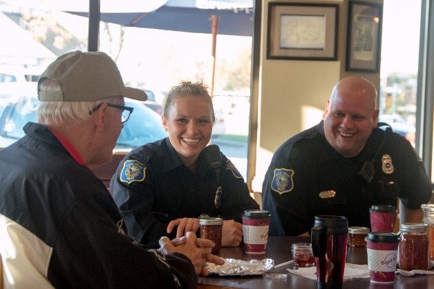Coffee with cops