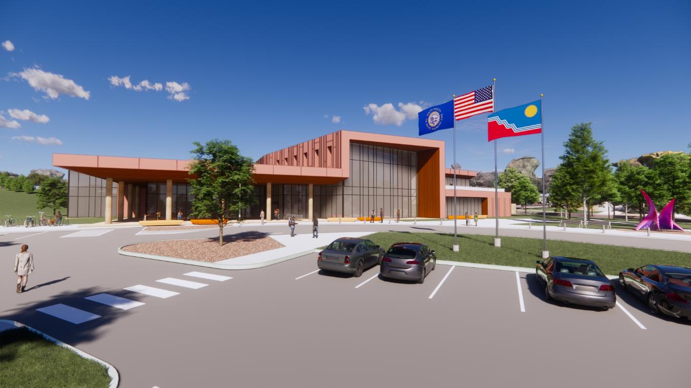 Front Exterior Building Rendering