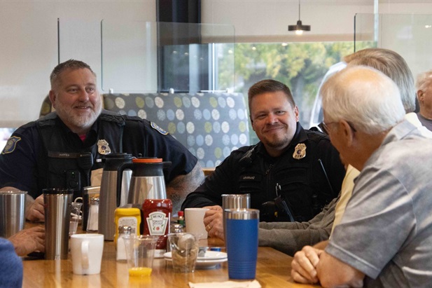 Coffee with a cop